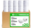 V1 Trade Thermorollen - Kassenrollen für Registrierkasse 42 g/m - Bonrollen für Bondrucker