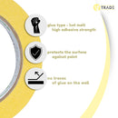 V1 Trade Maler Kreppband Malerkrepp Wasserfest - Gelb Malerband zum Abkleben