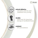 V1 Trade Klebeband Transparent 48 mm x 66 m - 3/6/36 Rollen - Starkes Paketklebeband - Effizient Paketband - Packband UV Beständig