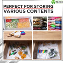 V1 Trade Zip Beutel Wiederverwendbar Set 100 Stück - Druckverschlussbeutel Wasserdicht