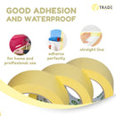 V1 Trade Maler Kreppband Malerkrepp Wasserfest - Gelb Malerband zum Abkleben