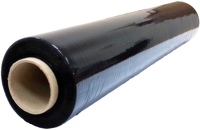 Stretchfolie 1,5kg - 6 Rollen - 170 m x 50 cm - 23 my - Schwarz – Extra Stark & Reißfest – Palettenfolie Wickelfolie für Umzug - Lager & Verpackung - Strechfolienrolle Stretchfolie 1,5kg - 6 Rollen - 170 m x 50 cm - 23 my - Schwarz – Extra Stark & Reißfest – Palettenfolie Wickelfolie für Umzug - Lager & Verpackung - Strechfolienrolle