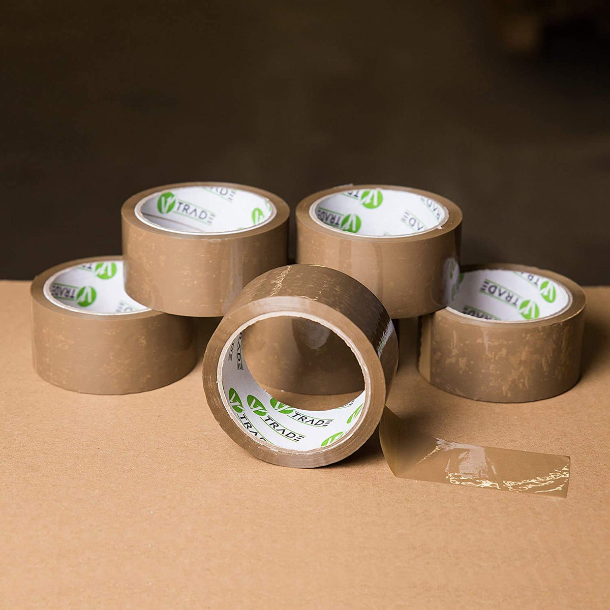Paketklebeband braun 66m x 50mm leise abrollend 72 Rollen (2, 67,59