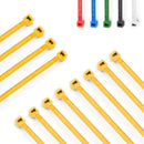 V1 Trade Kabelbinder - 5 Farben - 16 Größen - Kabelmanagement Set of 100 Stück- Extra Hochwertige Profi UV Beständig Cable Ties - Dauerhaft Wire Binder